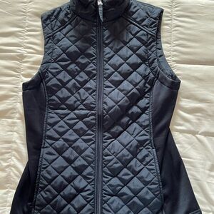 Van Heusen Navy Blue Quilted Women's Vest